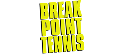 Break Point Tennis logo for Sega Saturn